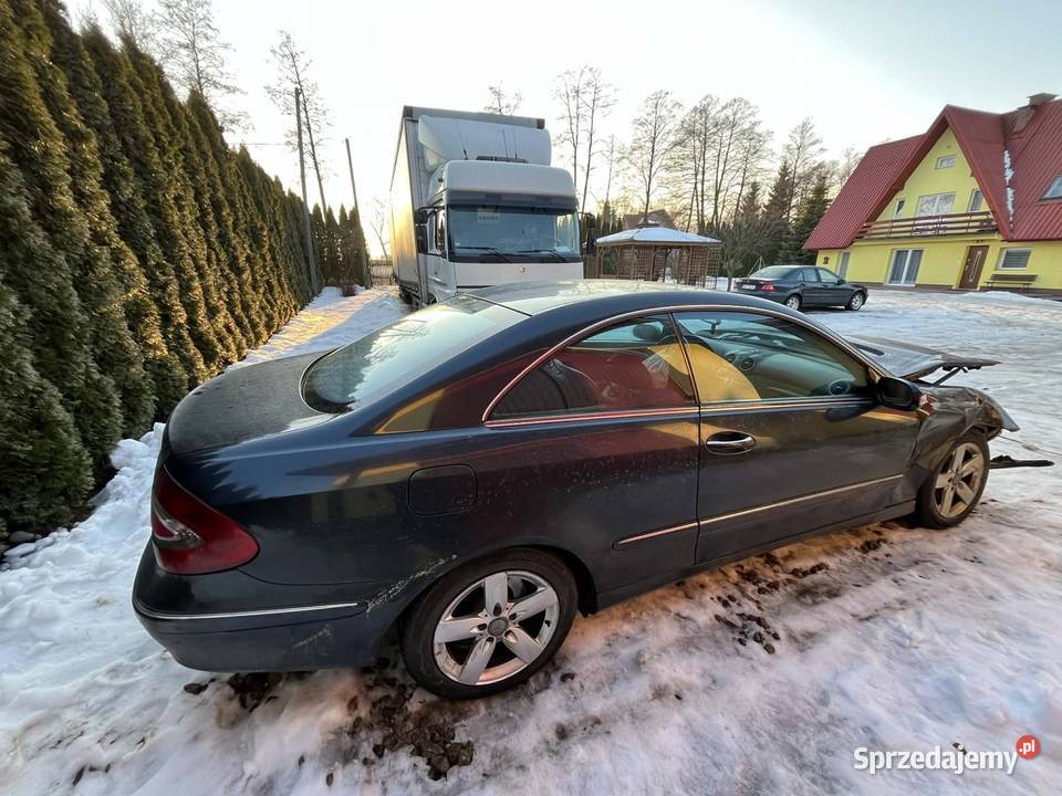 Mercedes CLK 270 CDI W209 Uszkodzony Jamy