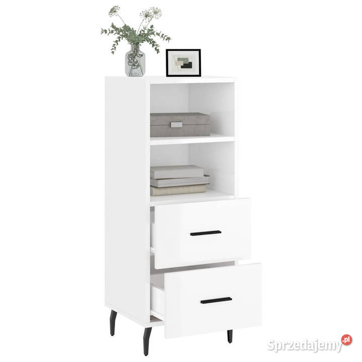 Szafka biała połysk 345x34x90 materiał Warszawa