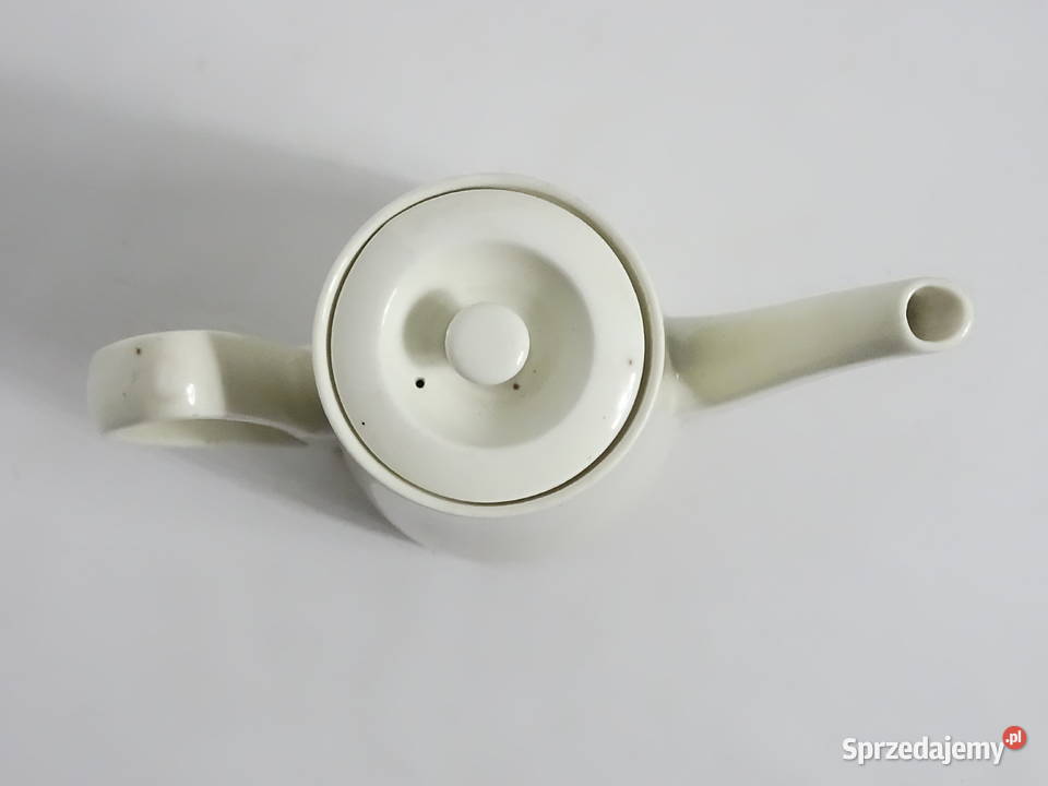 Designerski dzbanek imbryk Vintage PRL Modernizm lubelskie Biłgoraj