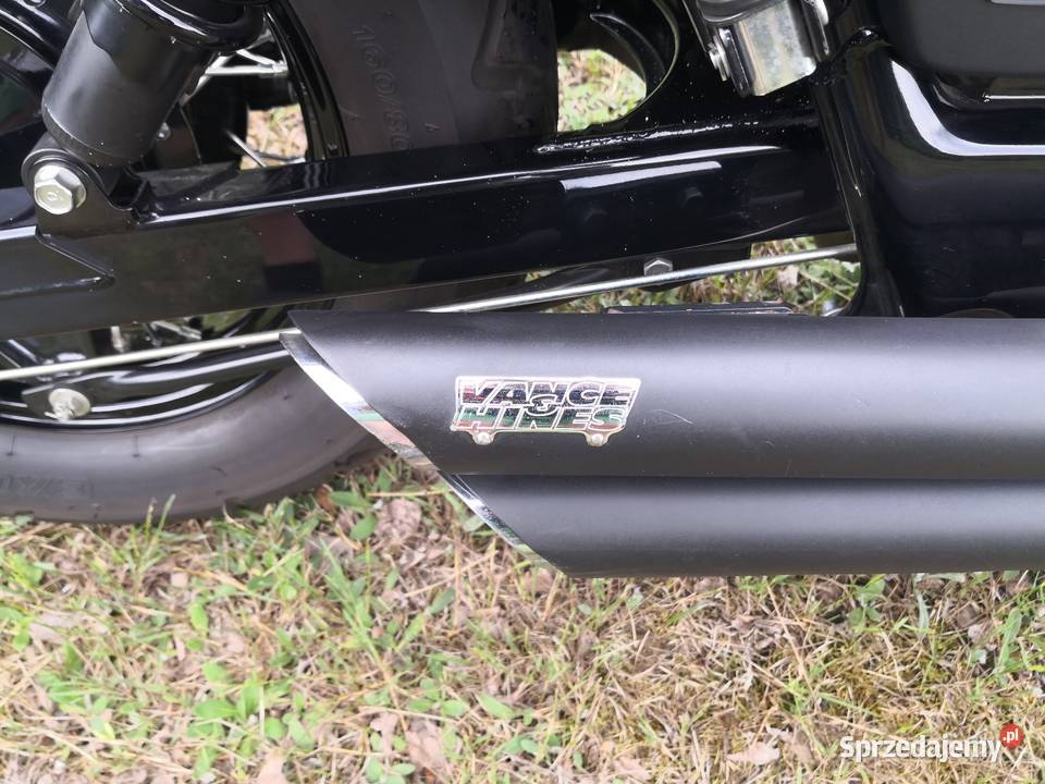 Honda shadow vt750 c2b black spirit vance hines Honda Lichawa