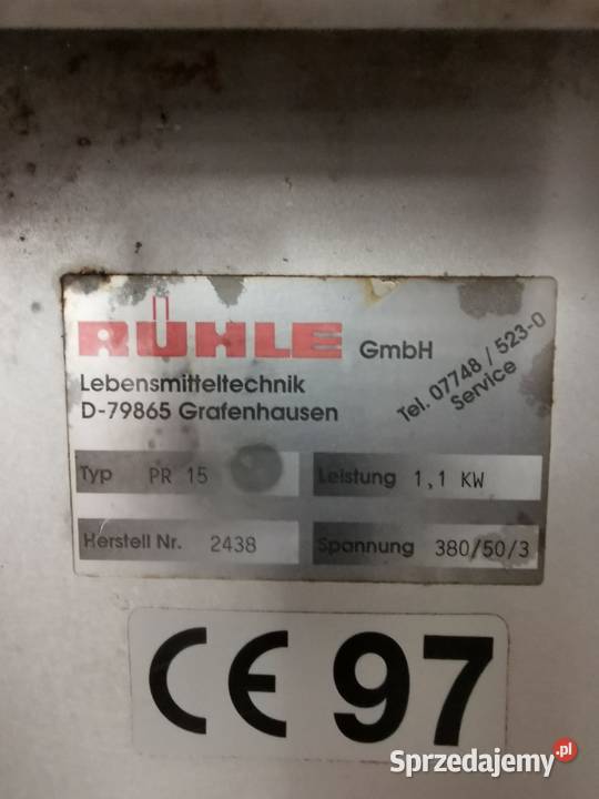 RUHLE PR15 Nastrzykiwarka 15igłowa