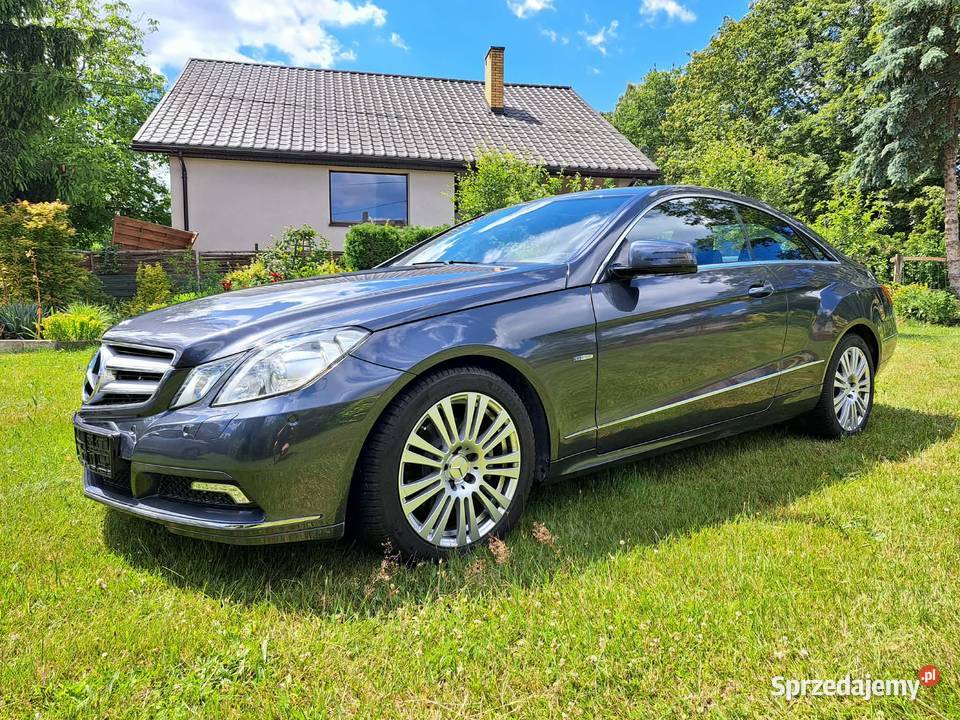 Mercedes E250 CDI coup zadbany serwisowany w ASO Łódź