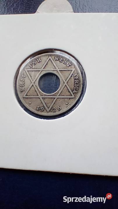 Stare monety 110 pens 1926 Brytyjska Afryka Numizmatyka podkarpackie Lesko sprzedam