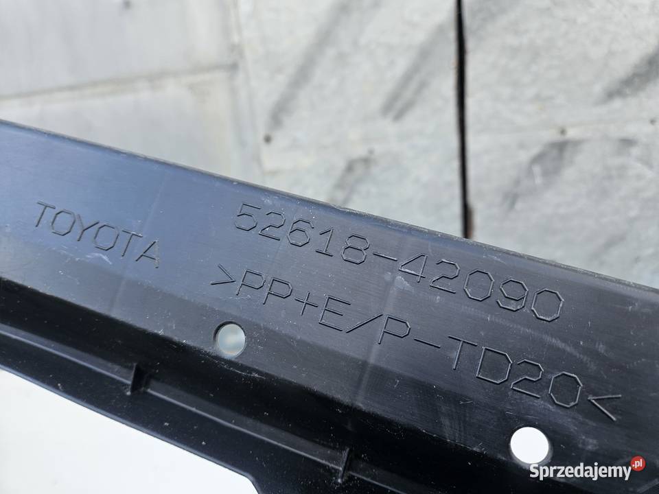 TOYOTA RAV4 V ABSORBER OSŁONA POD CHŁODNICE osobowe Pozostałe Międzychód