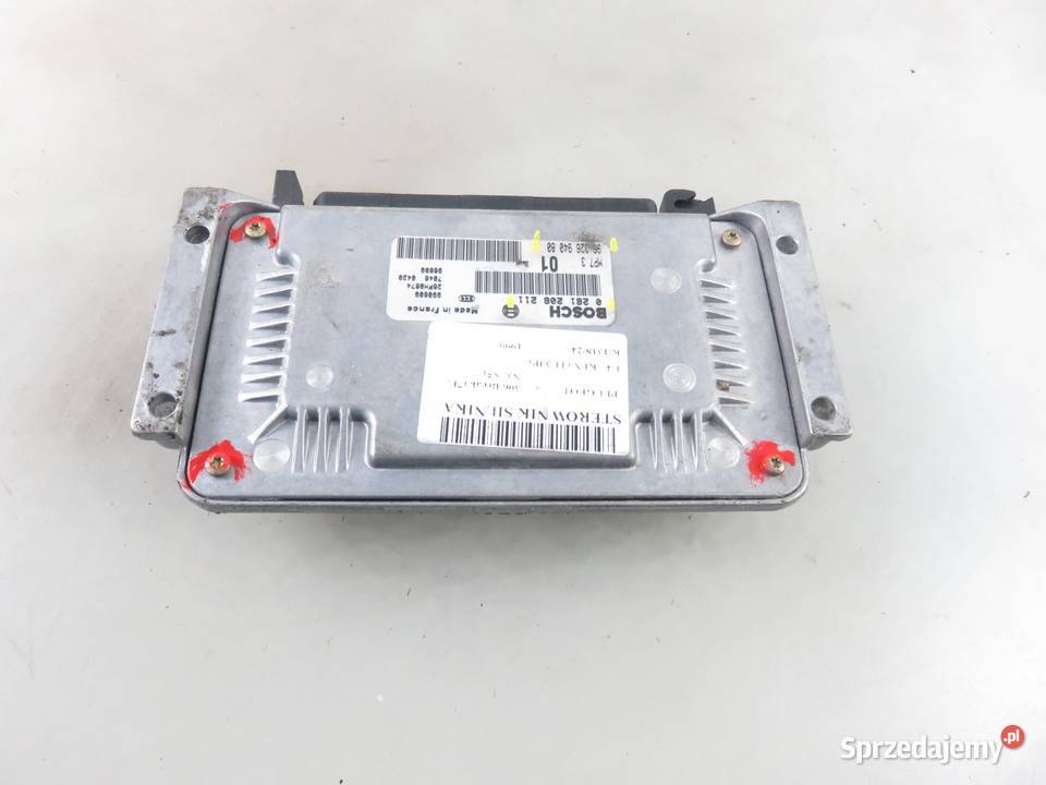 STEROWNIK PEUGEOT 306 14 0261206211 9632694080 osobowe