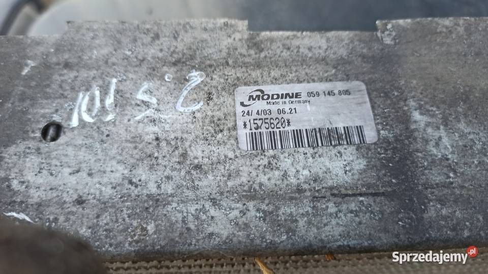 Chłodnica Intercooler Passat B5 Audi A6 C5 25 Dębica