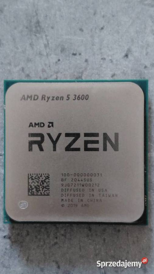 Procesor AMD RYZEN 5 3600 Sztombergi sprzedam