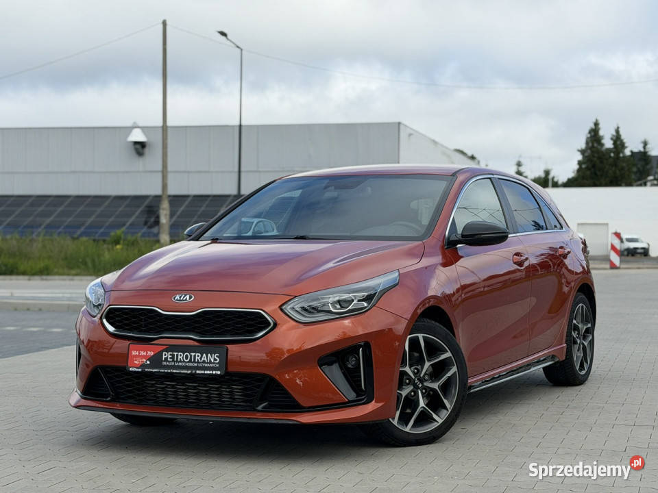 Kia Ceed 16 CRDI 136 GTLINE Automat LED Virtual przyciemniane szyby Mrągowo