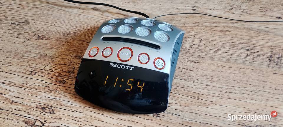 Radiobudzik Scott CX48 Design Alberto Borgonovo