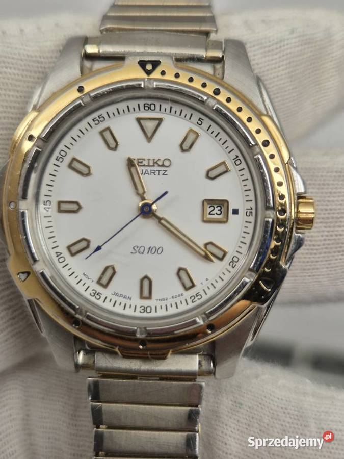 Damski zegarek Seiko SQ 100bicolor Chorzów