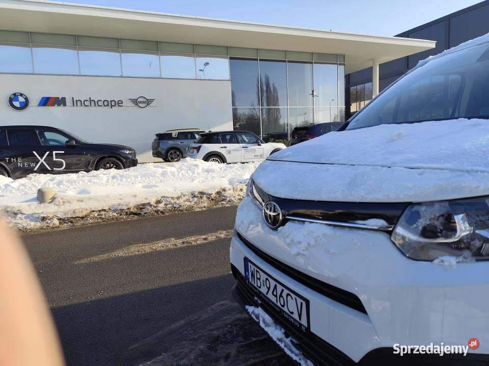 Toyota Proace City na fabrycznej gwarancji Warszawa