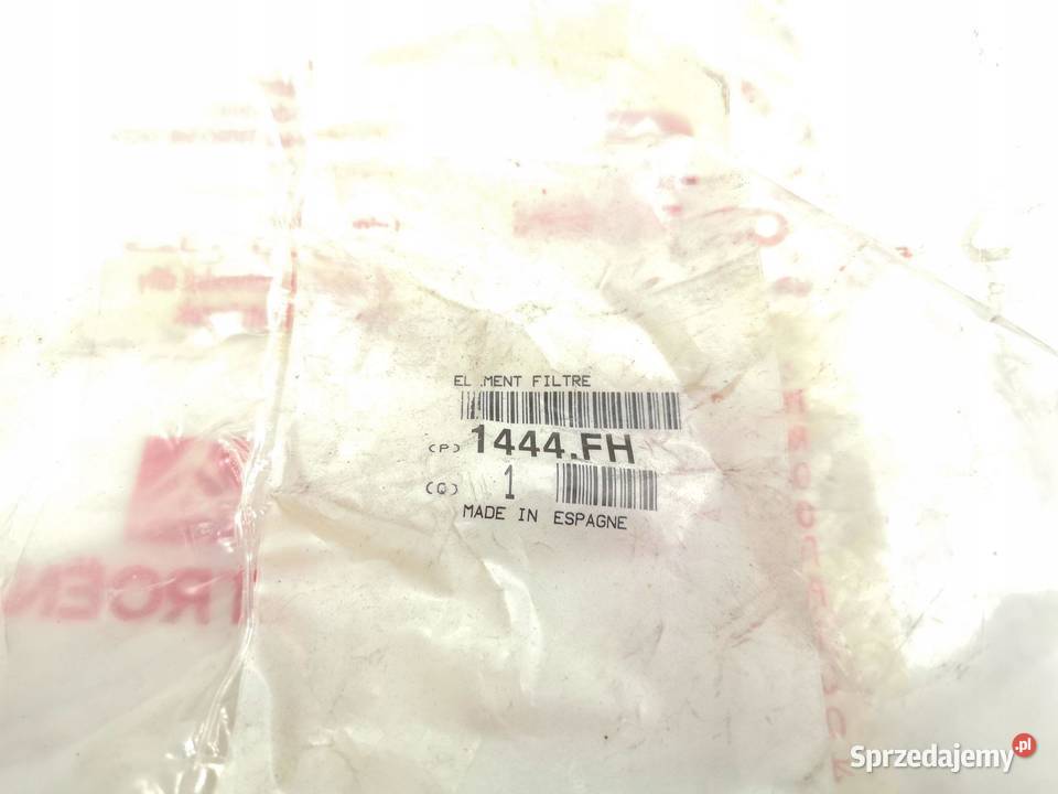 FILTR POWIETRZA CITROEN C4 20 16V 0407 ORYGINAŁ osobowe