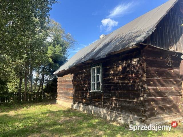 Drewniany dom z bali do przeniesienia Gm Maciejowice