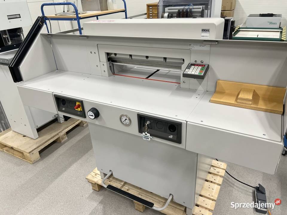 Gilotyna Ideal 5222 Digicut hydrauliczna Produkcja Radom