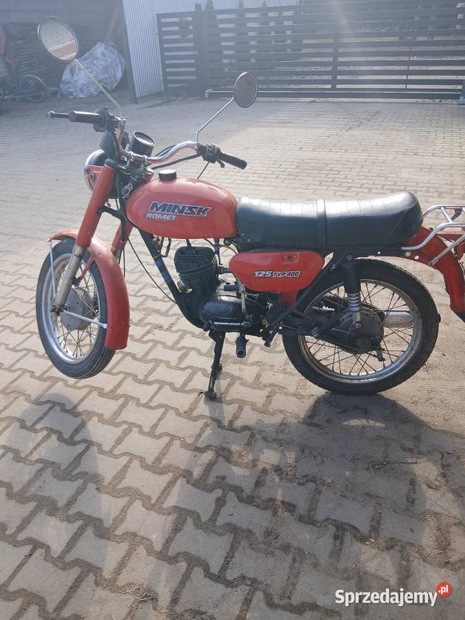 Sprzedam motocykl Minsk125 WSK wielkopolskie Malanów