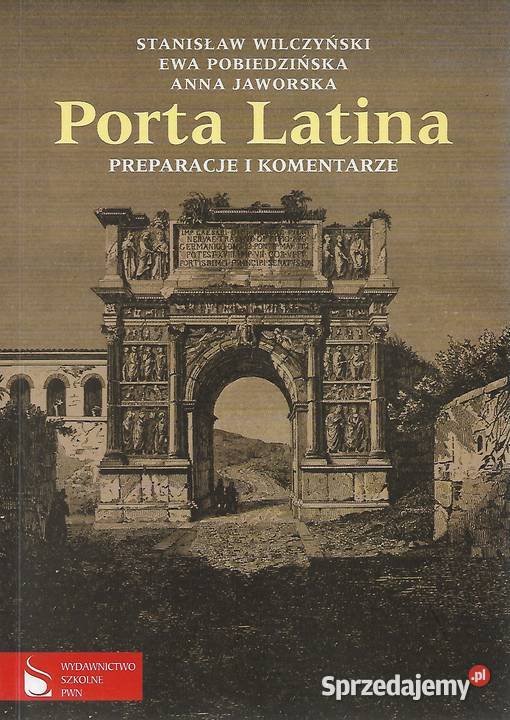 Porta Latina praca zbiorowa 2 książki Podręczniki Puławy