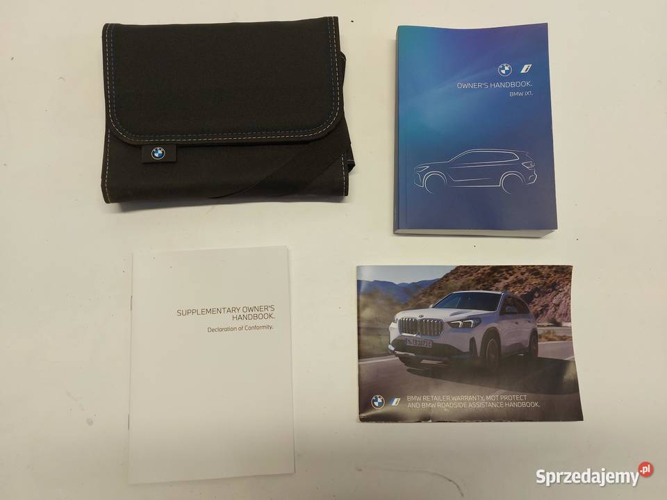 BMW iX1 X1 U11 Książki serwisowe