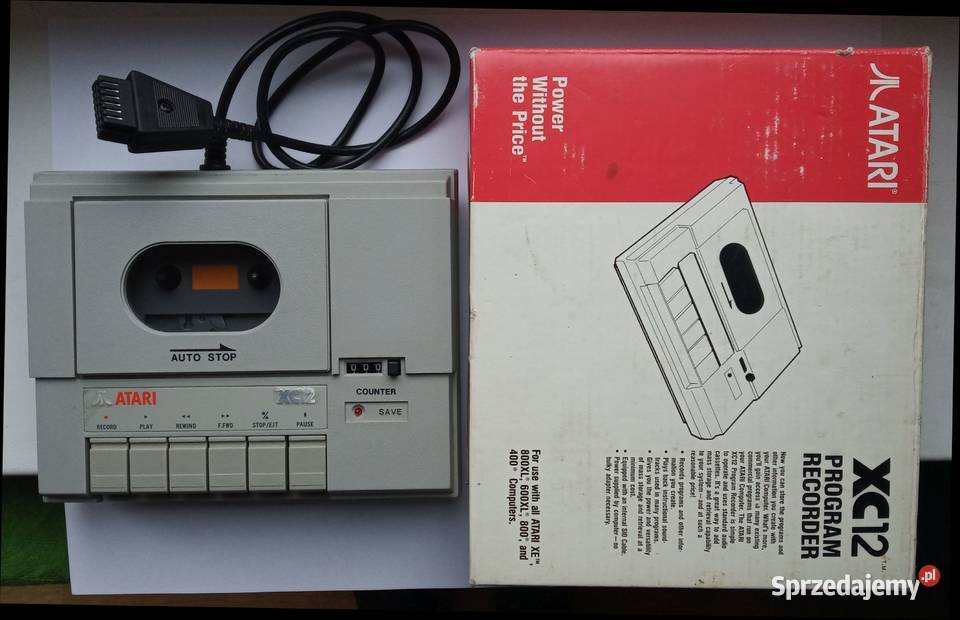 ATARI 12XC MAGNETOFON DO KOMPUTERÓW ATARI Napędy małopolskie