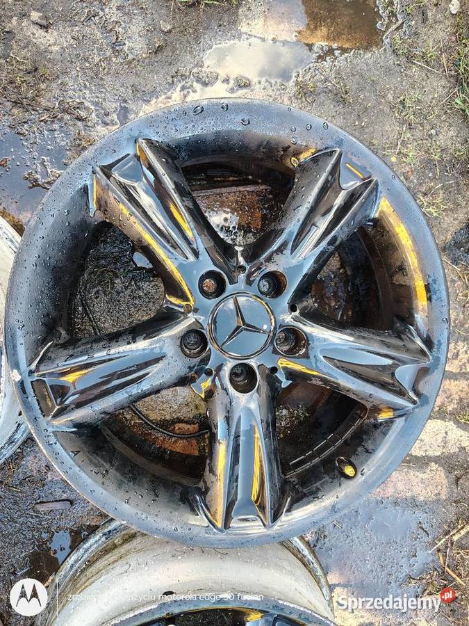 Felgi aluminiowe alufelgi koła Mercedes 17 5x112 Książ Wielkopolski sprzedam