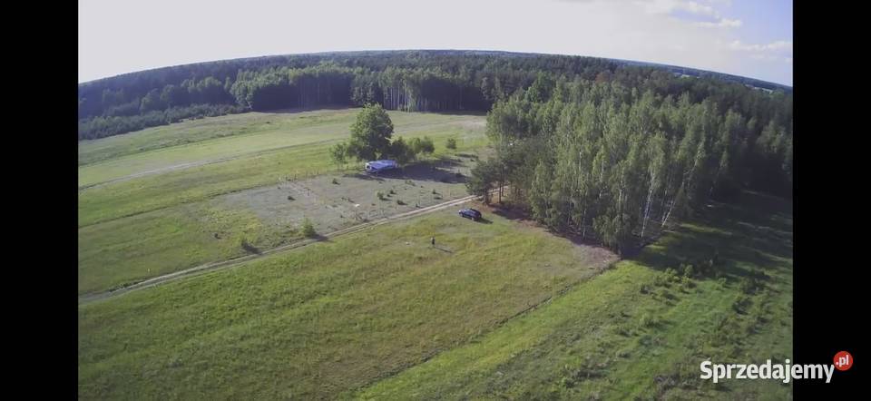 Działka bud Bobrowniki 1076M2 1208M2 WZ dookoła 70zł/m2