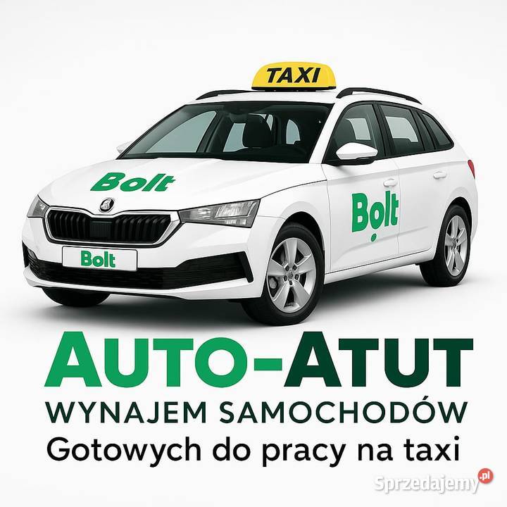 Wynajem aut na taxiboltFreeNow uber Elbląg