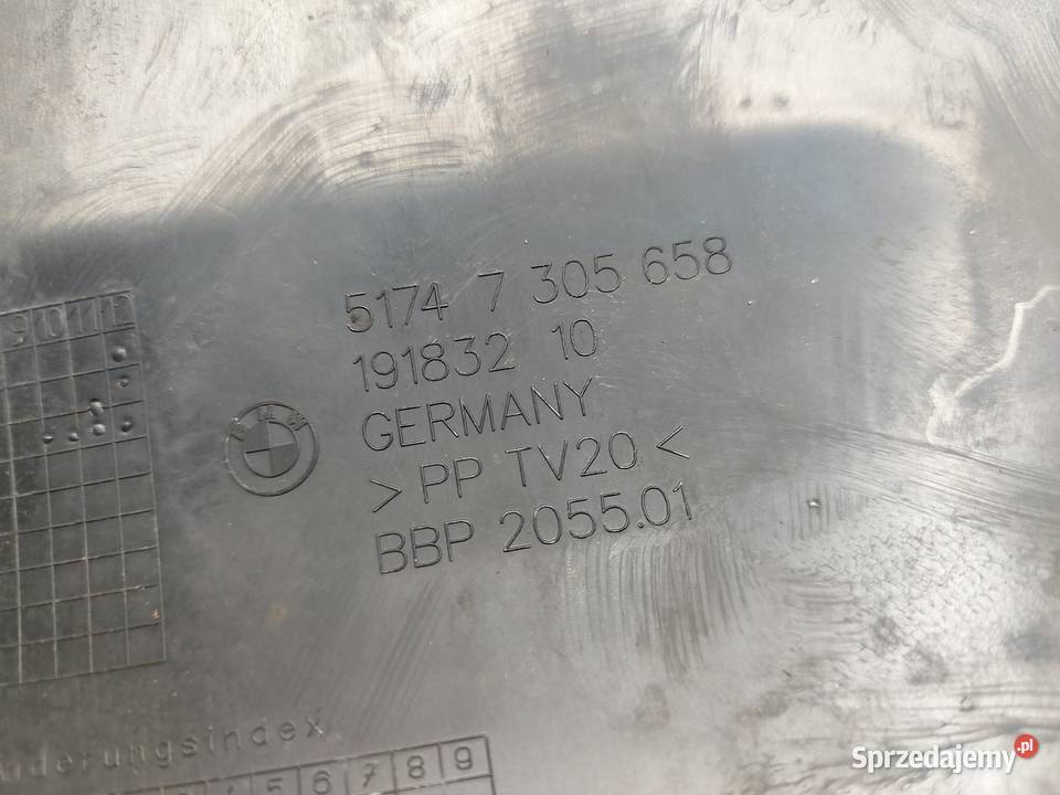 BMW i3 i01 REX Wlot kierownica powietrza 7305658 Kierownice powietrza dolnośląskie