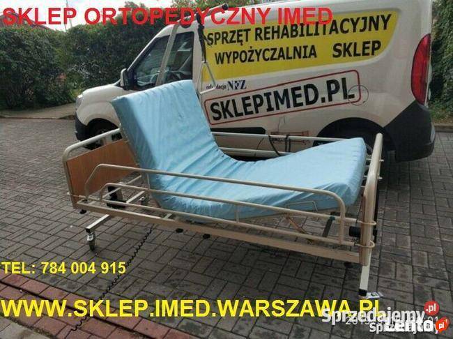 Łóżko Ortopedyczne Elektryczne na pilota Wynajem Warszawa