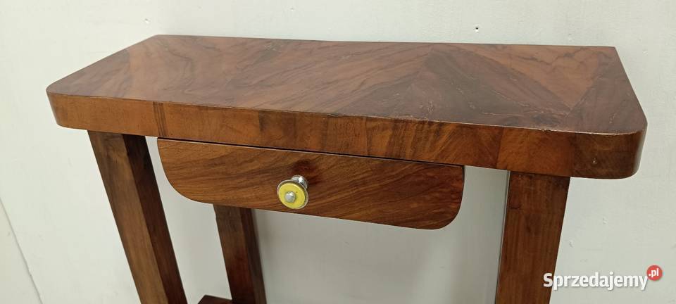 konsola art deco przyścienna orzech stolik Radomsko sprzedam