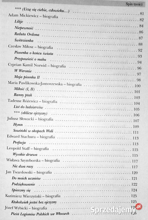 Powtórka z literatury kl 1 Barbara Włodarczyk sprzedam