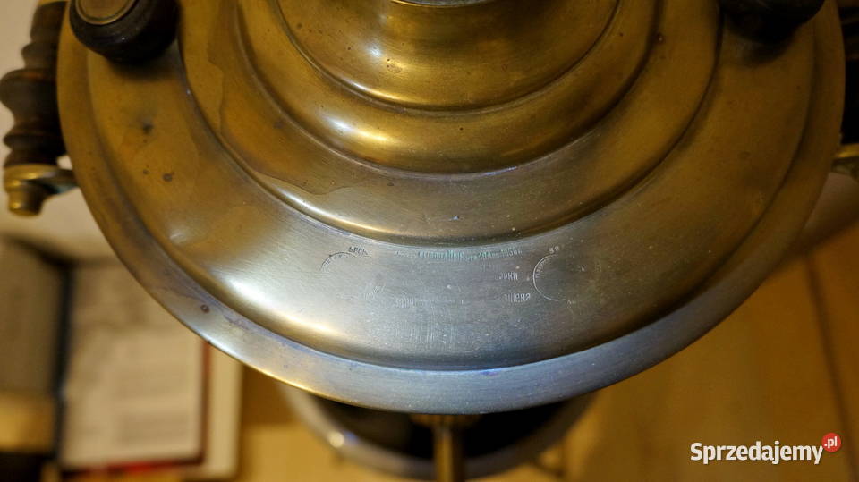 Oryginalny carski samowar z Tuły na węgiel Giżycko