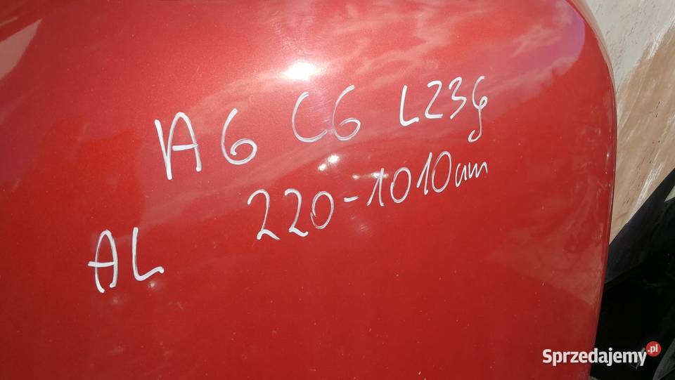 MASKA POKRYWA SILNIKA AUDI A6 C6 LZ3G 2201010 UM Przystajń sprzedam