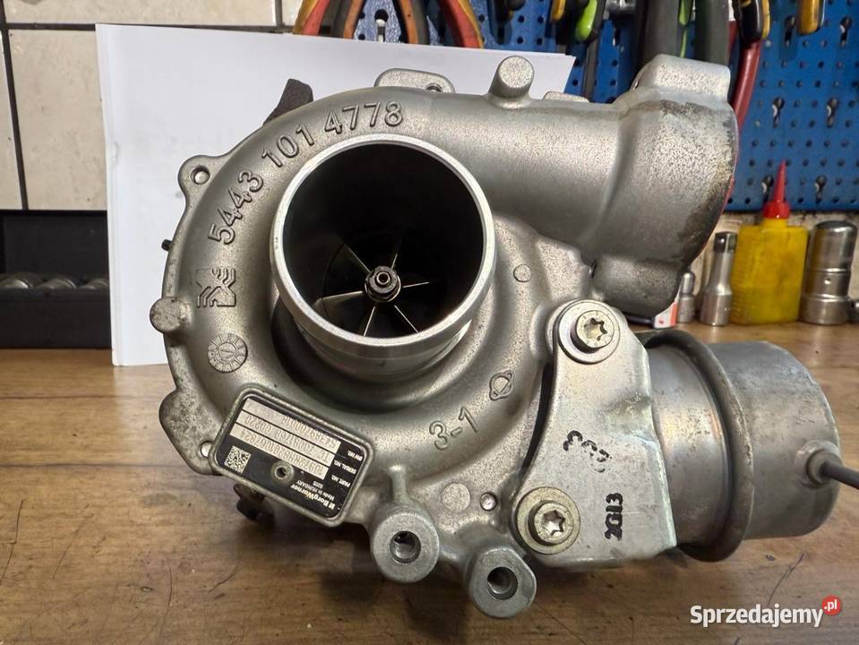 Turbosprężarka 16 dCi nissan renault Wadowice