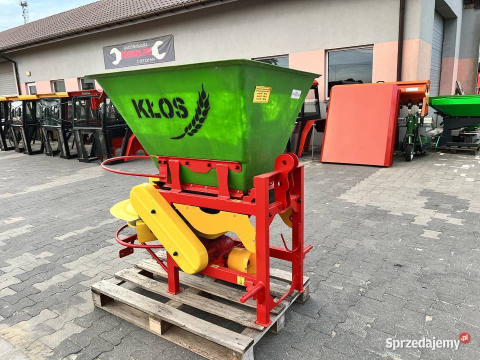 Rozsiewacz na taśmę 300 400 600 800 lejek KŁOS Garwolin
