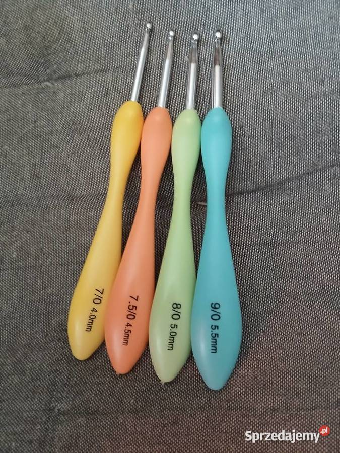 Szydełka z ergonomiczną rączką Pozostałe mazowieckie Warszawa