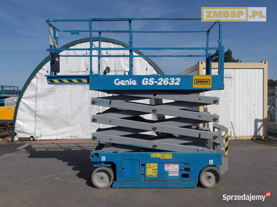 Podnośnik nożycowy zwyżka 10 m Genie GS2632 Pleszew