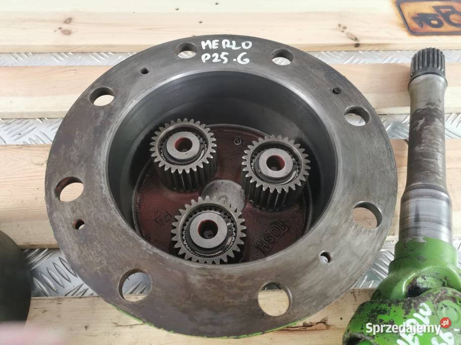 Układ planetarny Merlo 337 TF Wilkowo