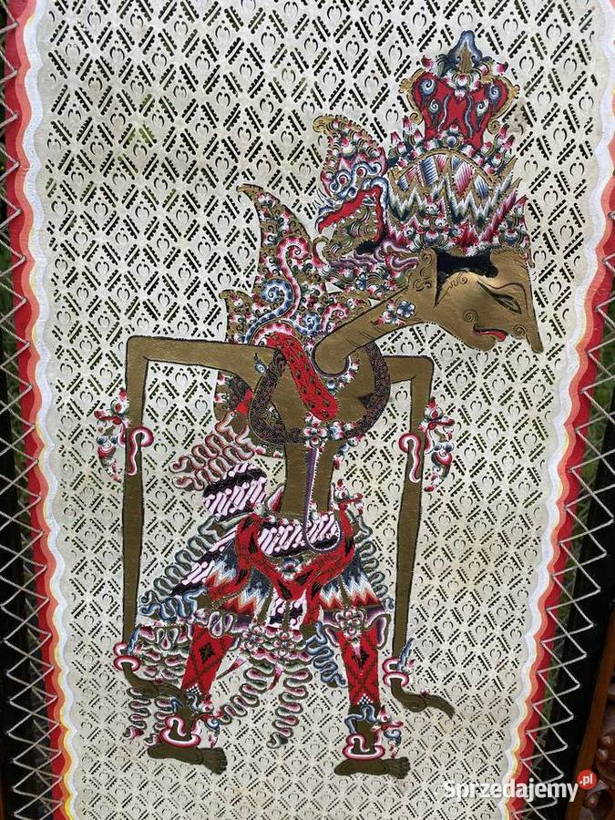 Antyk Piękny ogromny oryginalny parawan Bystrzyca Kłodzka