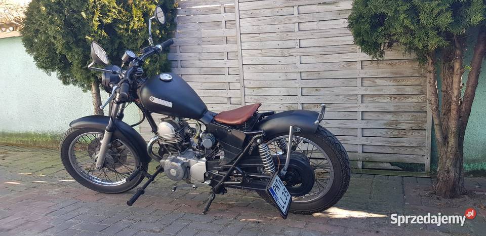Yamaha SR 125 Bobber nieuszkodzony Poznań