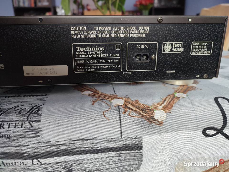 tuner Technics STGT650 śląskie Myszków