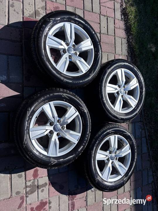 Koła OEM Audi 16 opony letnie Nokian Wetproof Warszawa