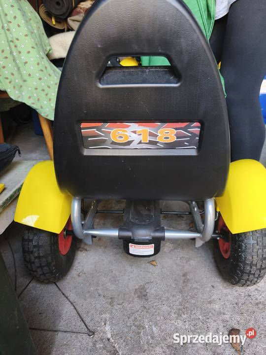 Gokart regulowany pompowane koła Pozostałe Wyry