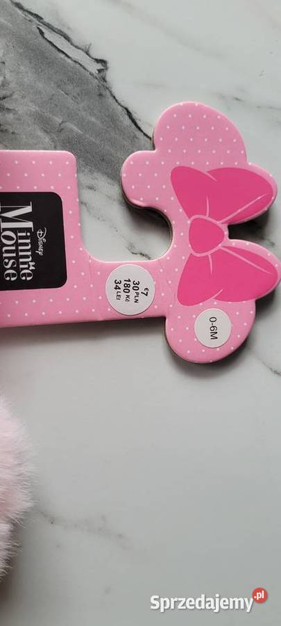 Piękny zestaw kurtka jesienno zimowa czapka Disney Dla Dziecka Siedlce