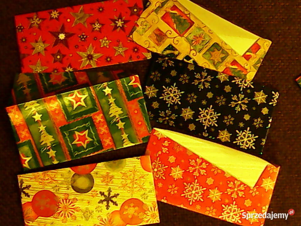 Niepowtarzalne ozdobne KOPERTY Bukowina