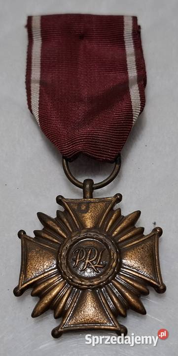 Medal Krzyż zasługi PRL 42mm Kolekcje śląskie Czeladź