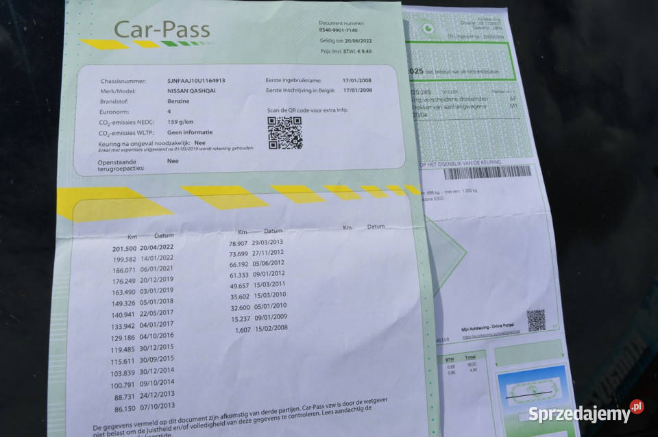 Nissan Qashqai 16i Bezwypadkowy Serwisowany VAT marża sprzedam