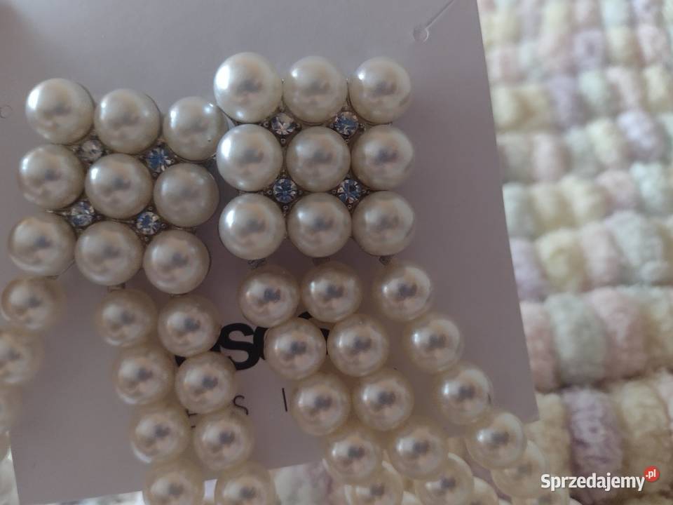 ASOS Długie Bogato zdobione kolczyki ślubne Kraków