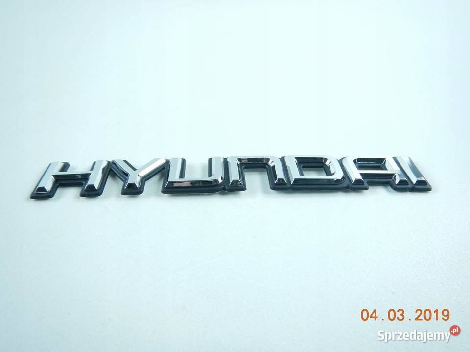 EMBLEMAT ZNACZEK KLAPY TYŁ HYUNDAI SONATA 8893