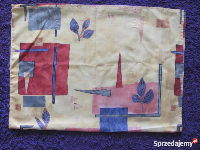 Kolorowy materiał badź zasłonki 216 x 74 mazowieckie Płock
