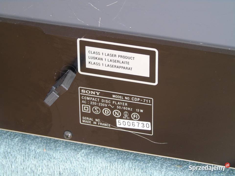 Świetne CD Sony CDP711 sprawny i ładny WYSYŁKA