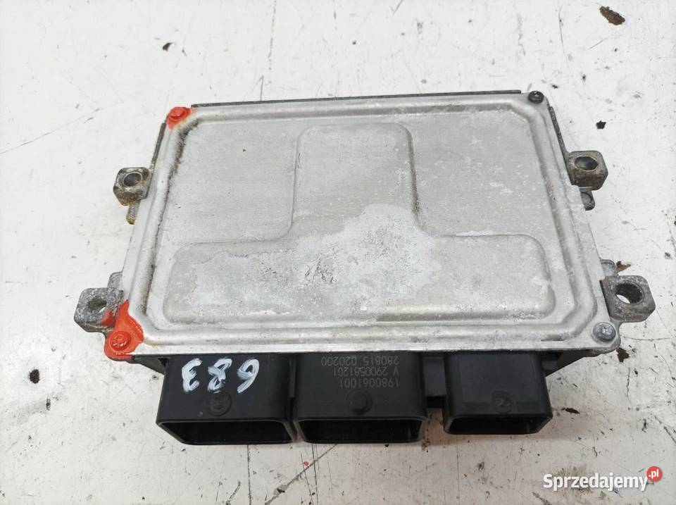 STEROWNIK SILNIKA 9811545080 12 B 81 Peugeot 208 Sterowniki Układ paliwowy